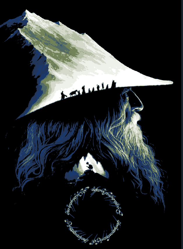 Hueforge - Lord of the Rings - Gandalf Mountain Hat