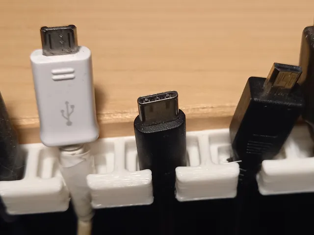 USB / Charging cable hanger