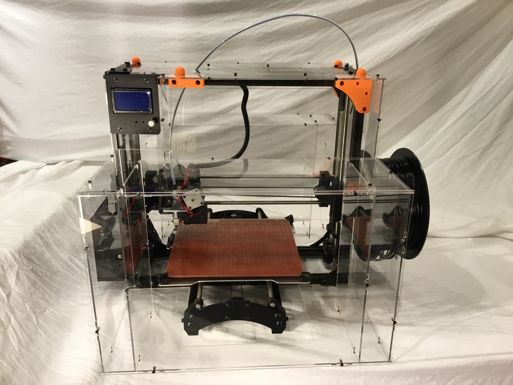 Lulzbot Taz5 Enclosure by drandolph | Download free STL model ...