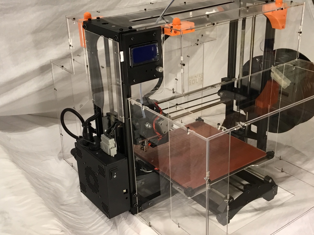 Lulzbot Taz5 Enclosure by drandolph | Download free STL model ...