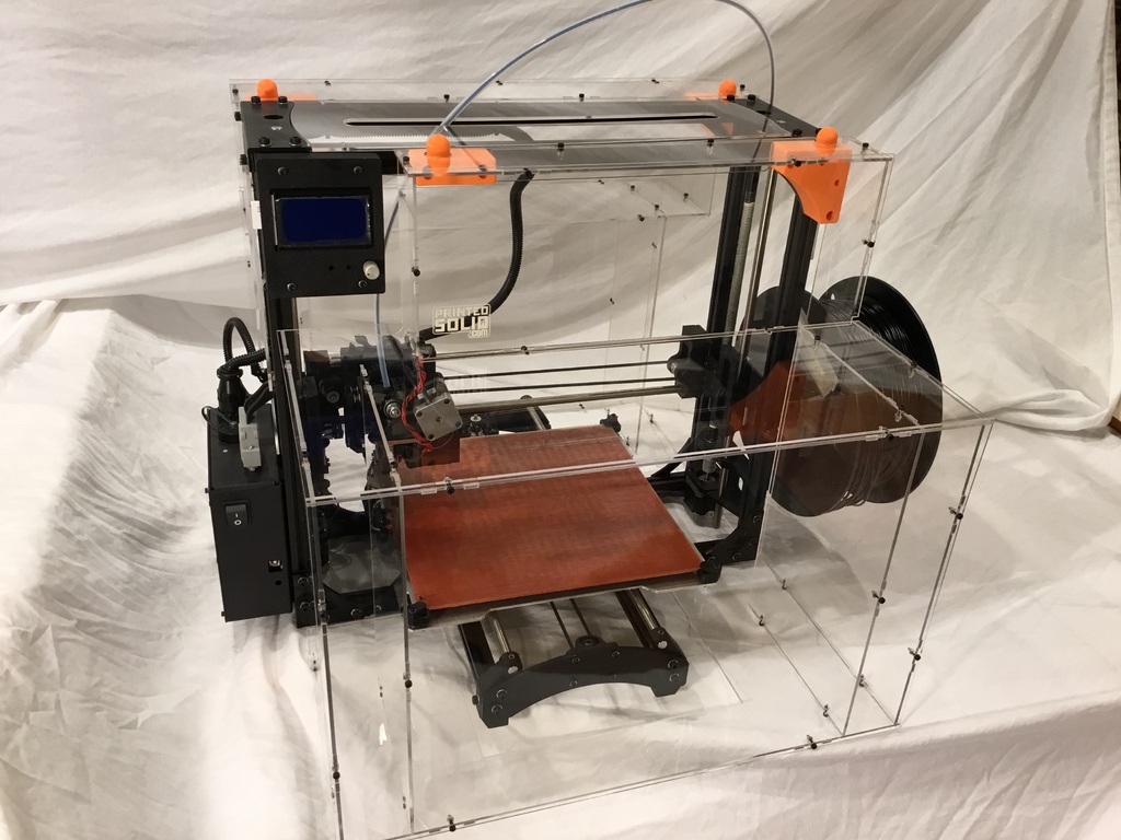 Lulzbot Taz5 Enclosure by drandolph | Download free STL model ...