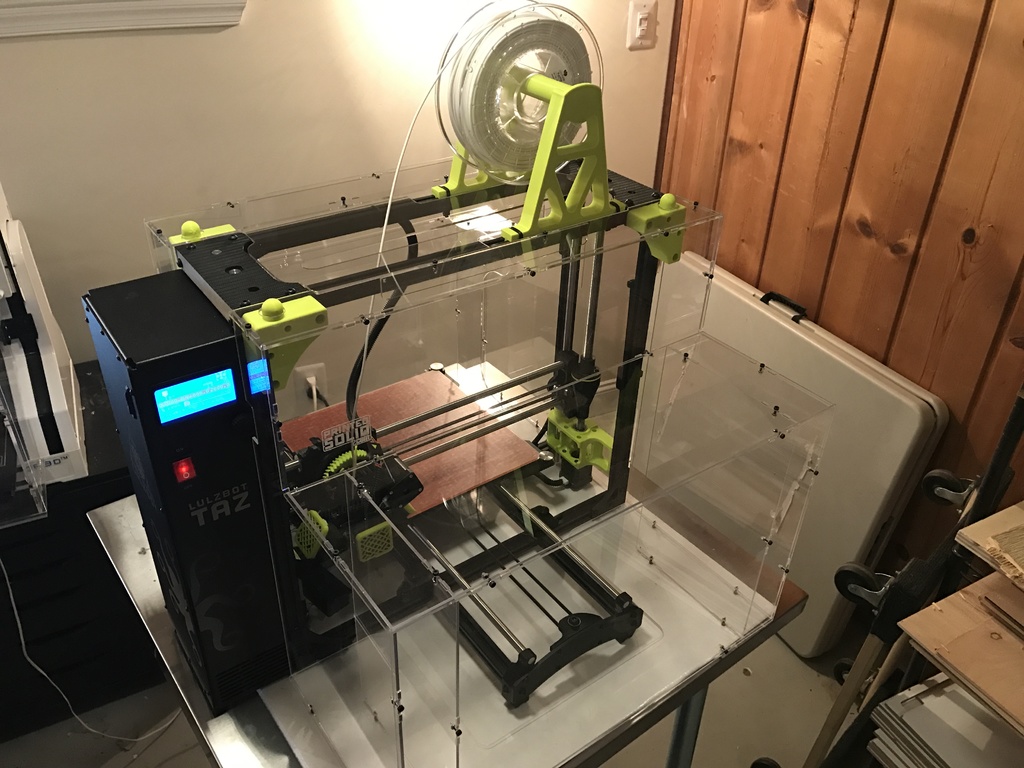 Lulzbot Taz6 Enclosure v3 by drandolph | Download free STL model ...