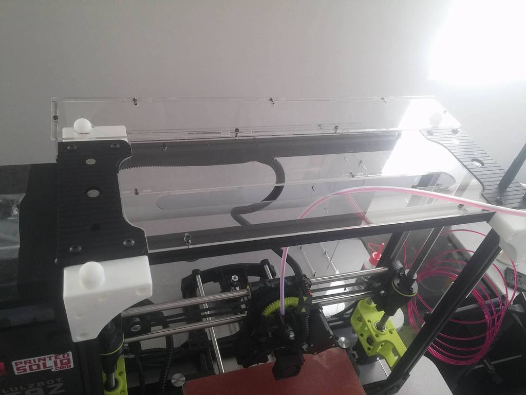 Lulzbot Taz6 Enclosure v3 by drandolph | Download free STL model ...
