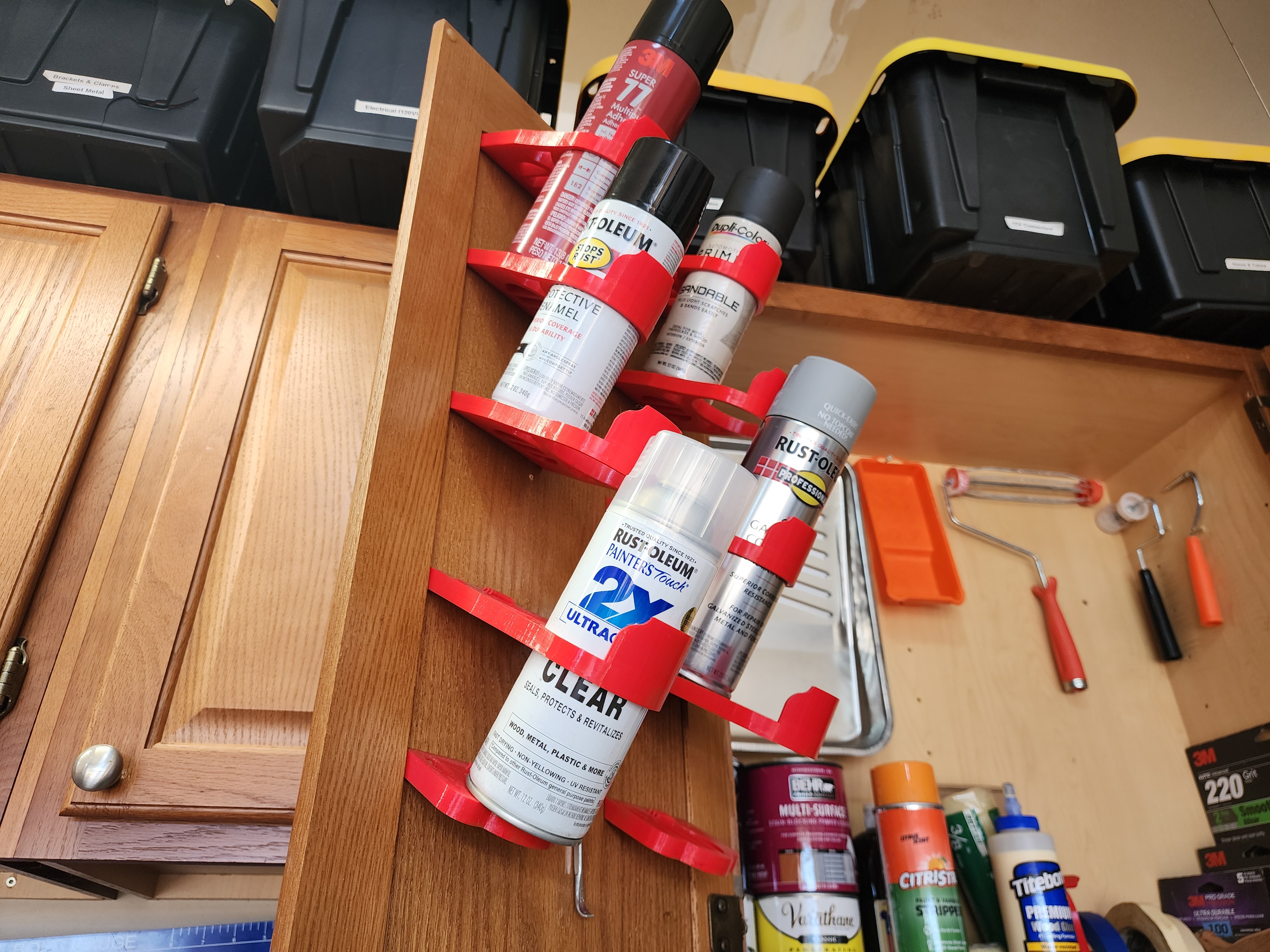 Spray Can Holder for U.S. Sized Cans
