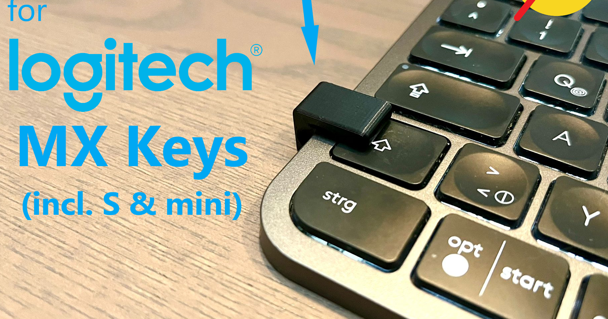 automatic Key Presser for Logitech MX Keys / S / mini keyboard by The ...