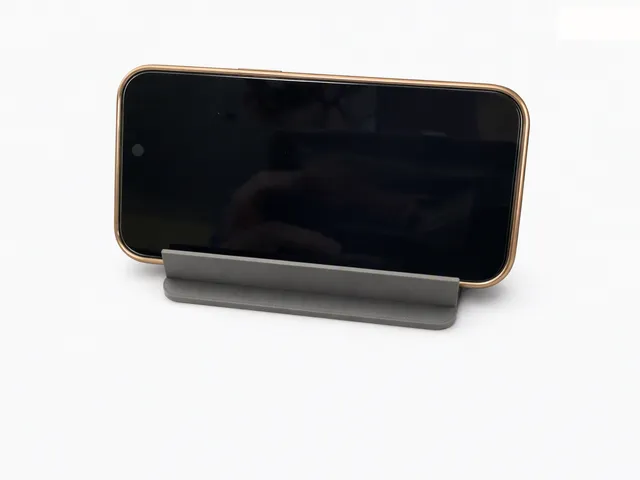 minimalistic mobile holder - No Support, easy print
