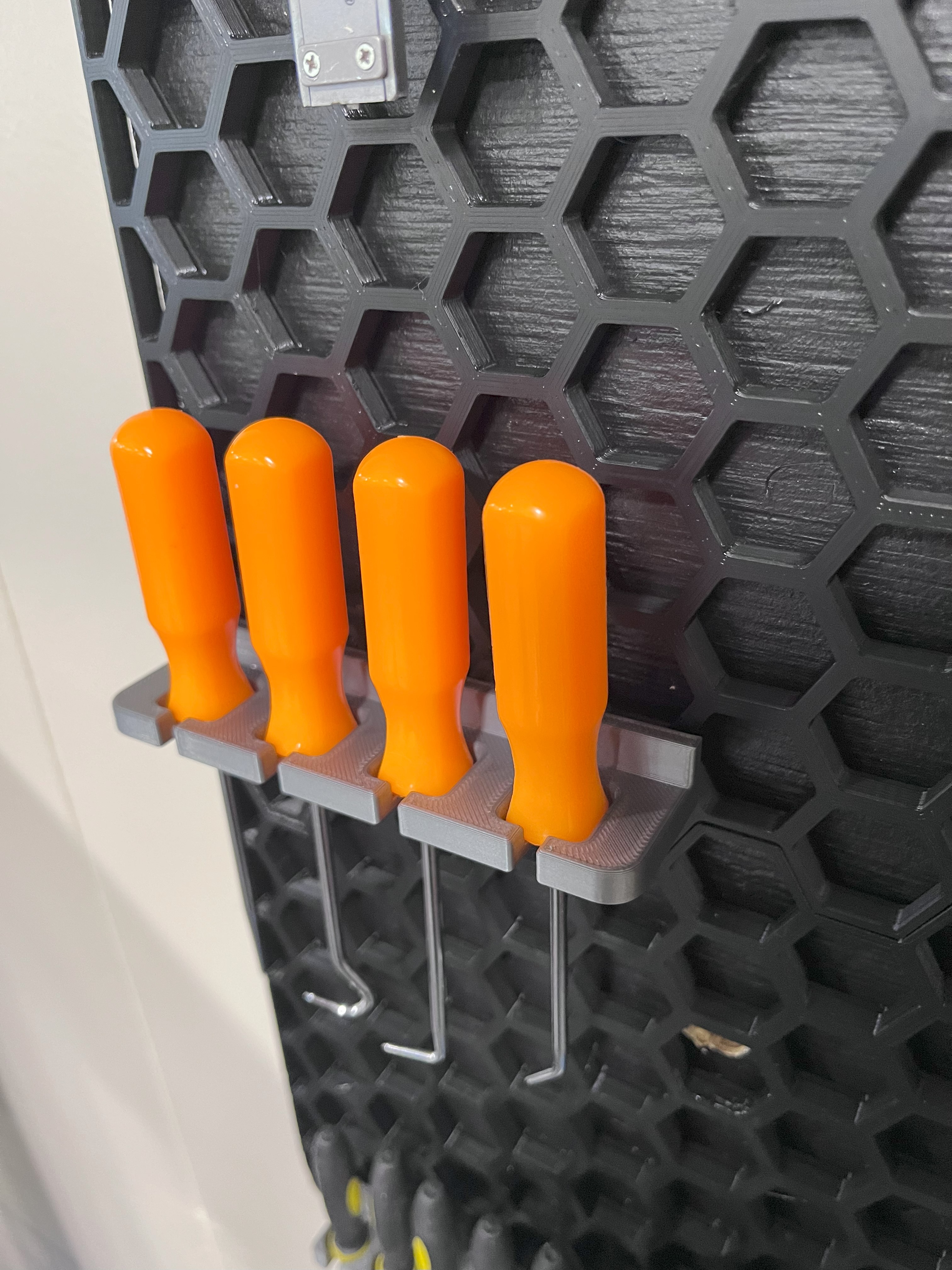 Pick Holder for Honeycomb Storage Wall