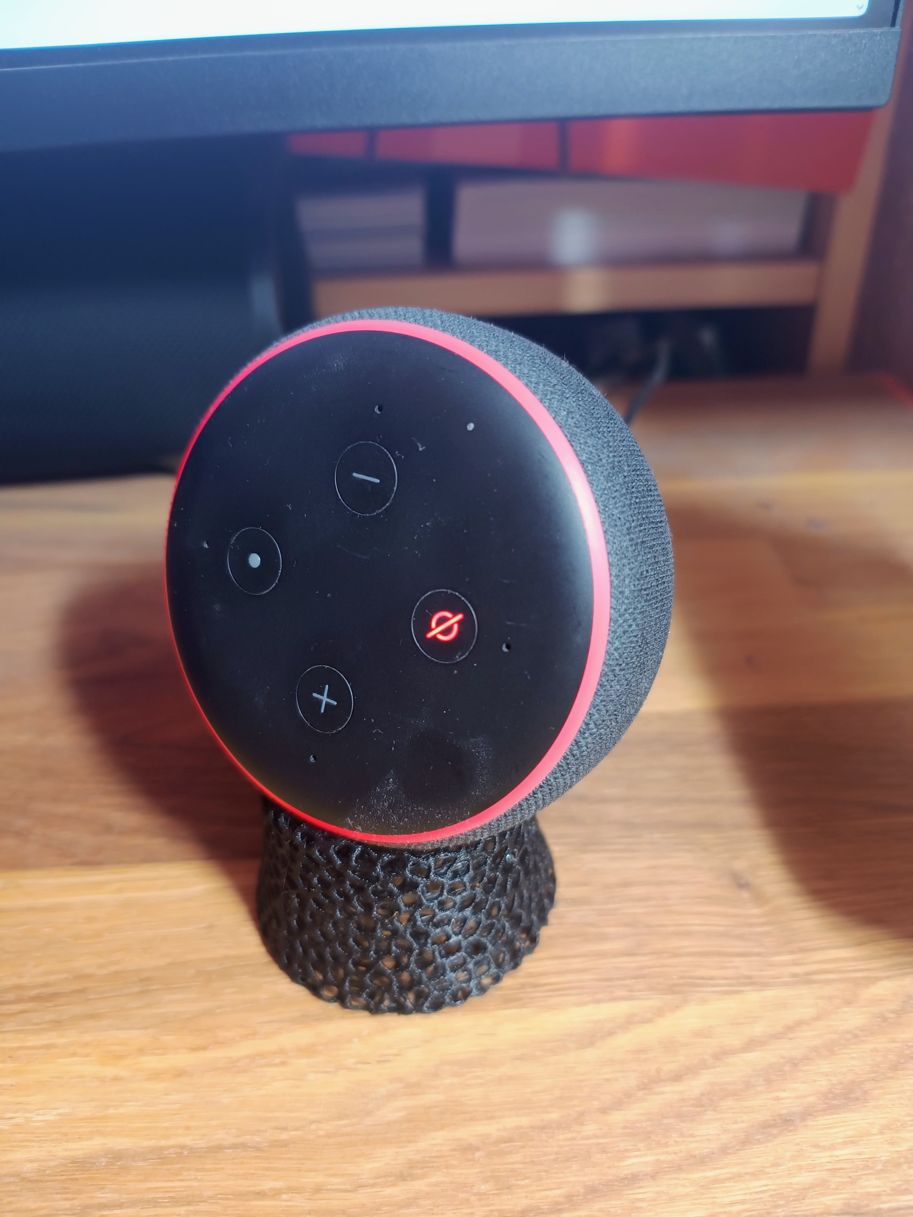 Echo Dot 3 Stand Voronoized by Fridolin | Download free STL model ...