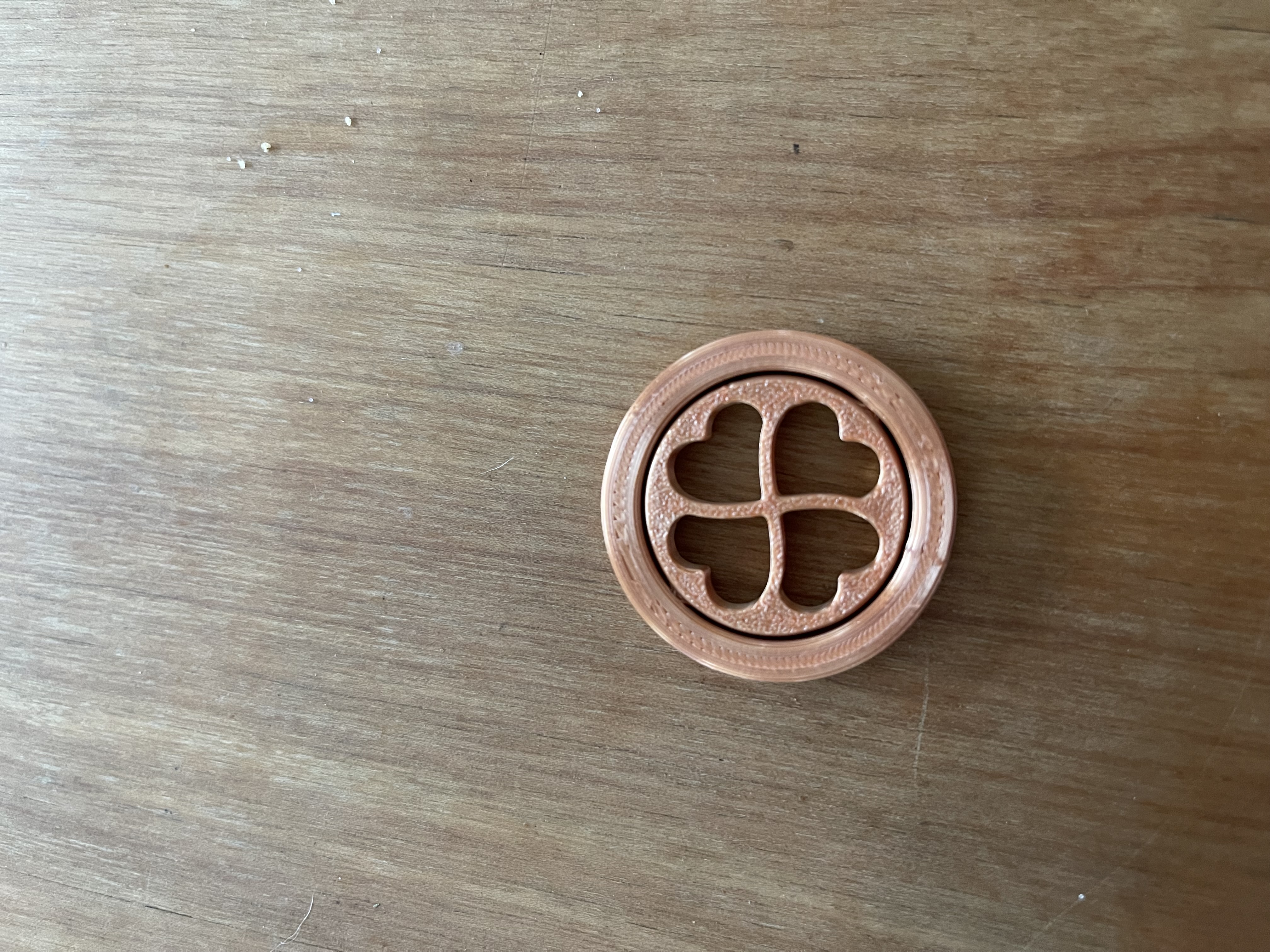 Lucky Four Leaf Clover Coin