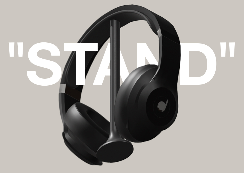 Anchor headphones stand by Andrea Cercaci Download free STL