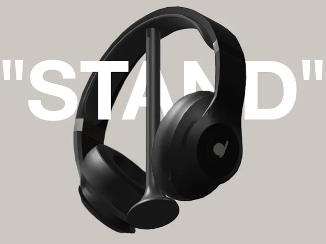 Anchor headphones stand