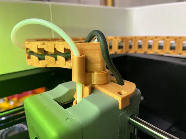 Version 2.1 With Full PTFE Guide - Drag Chain Kit - Flashforge Adventurer 5M - AD5M