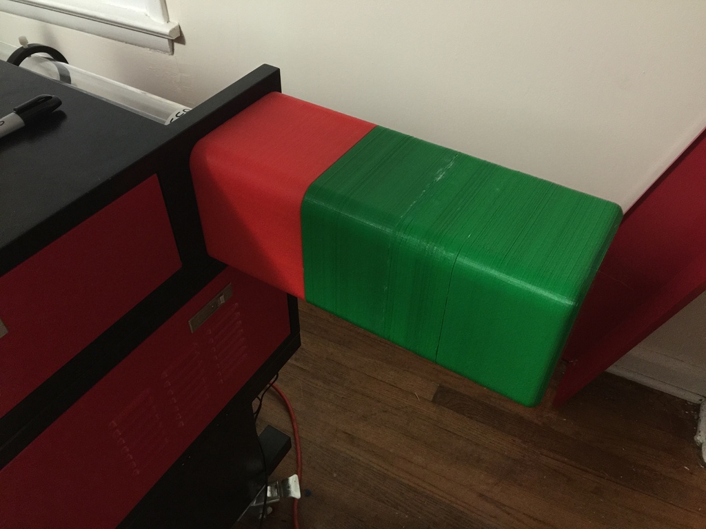 Redsail M700 Laser tube extension by drandolph Download free STL