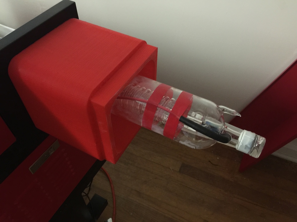 Redsail M700 Laser tube extension by drandolph Download free STL