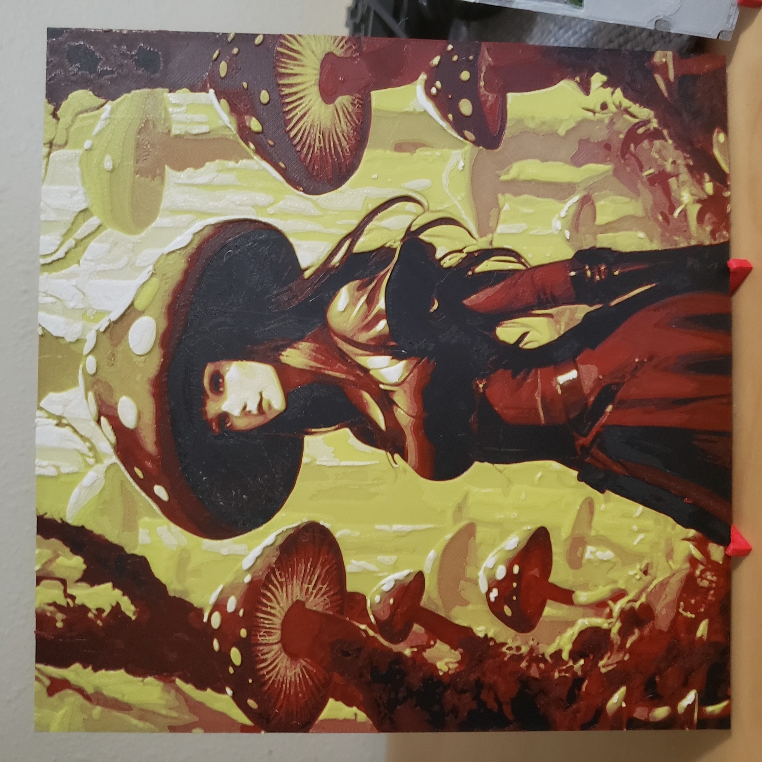 Mushroom Girl - HueForge