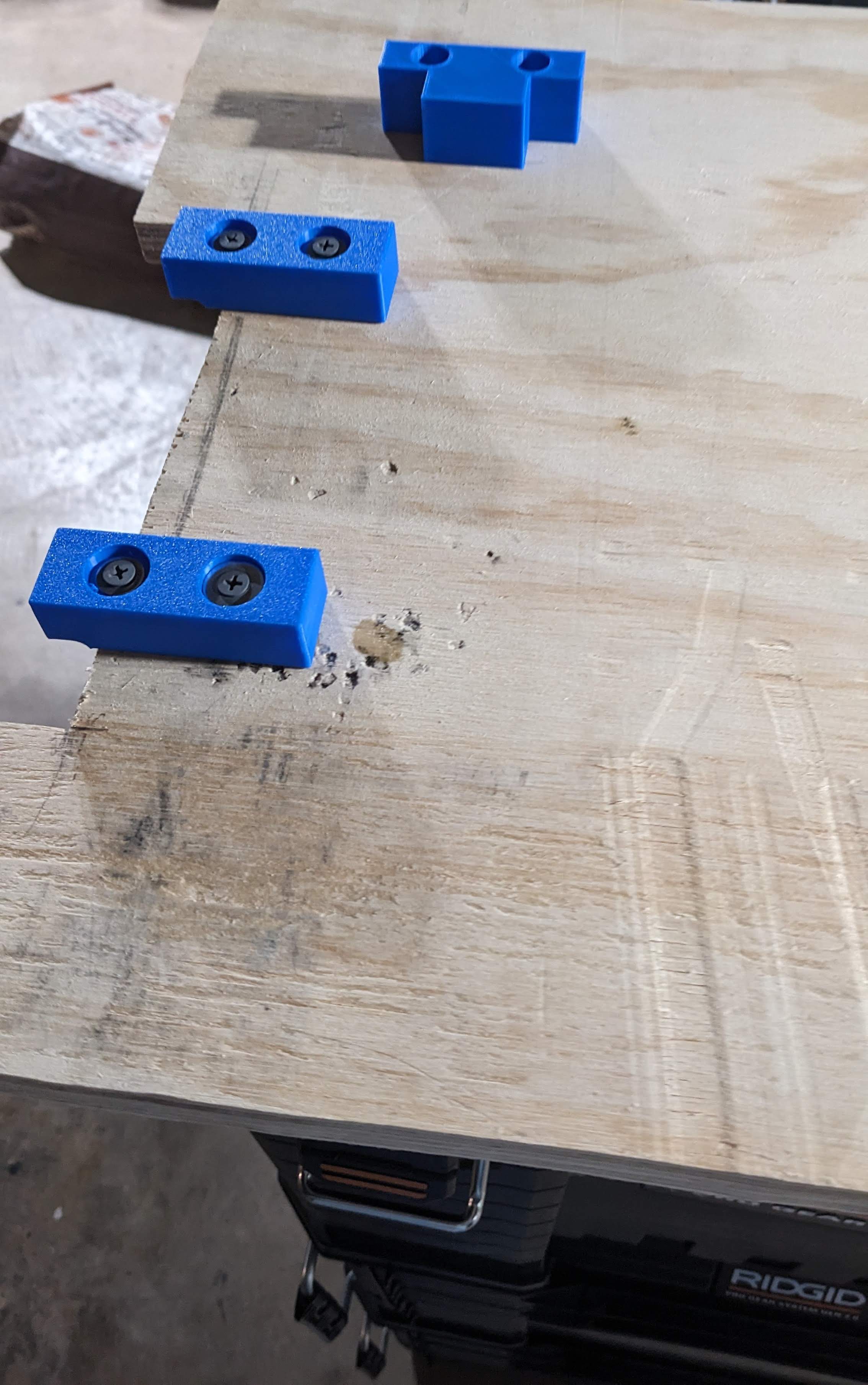 Ridgid Pro Gear 2.0 Tabletop Brackets by dhcpguru Download free STL