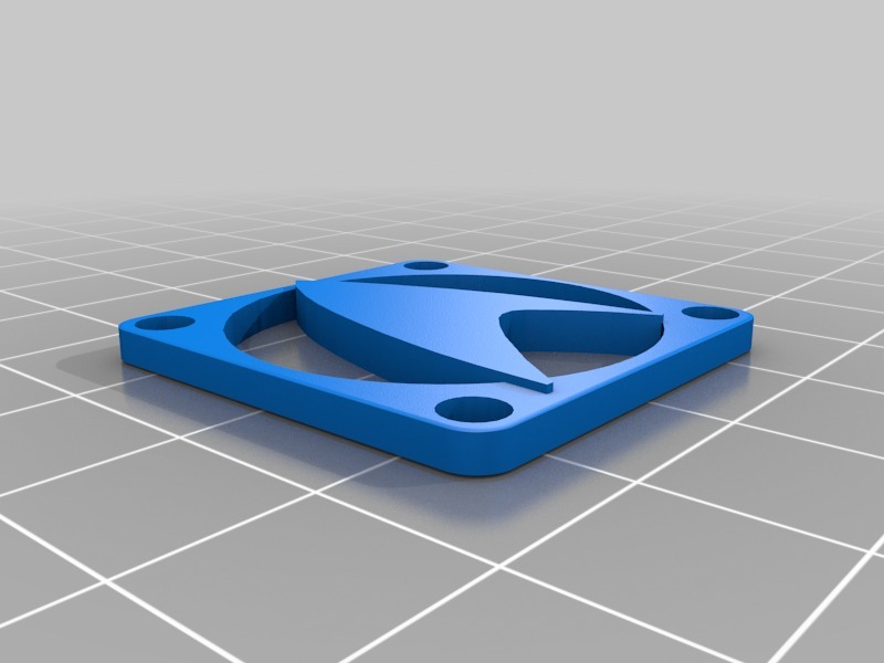 Star Trek Insignia 30mm fan grils