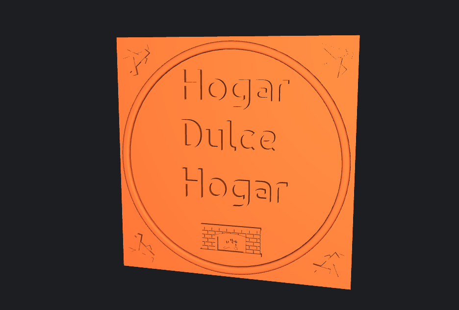 ownMade - Tile Sayings Hogar Dulce Hogar