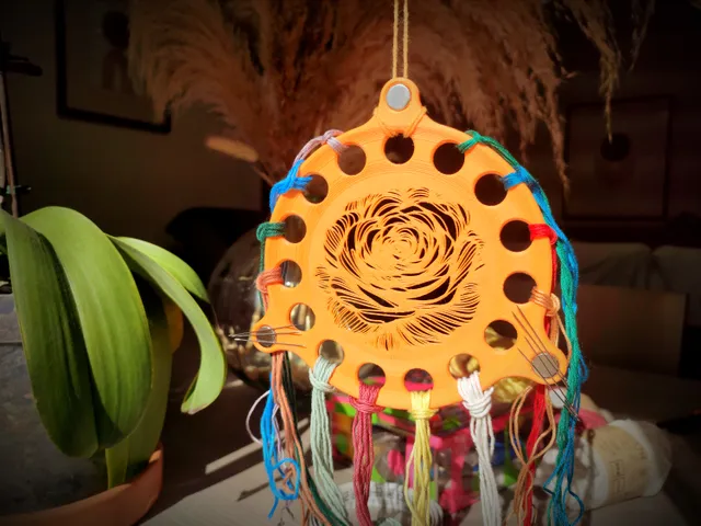 The Ring of Sewing - Rose Circular Thread Organizer
