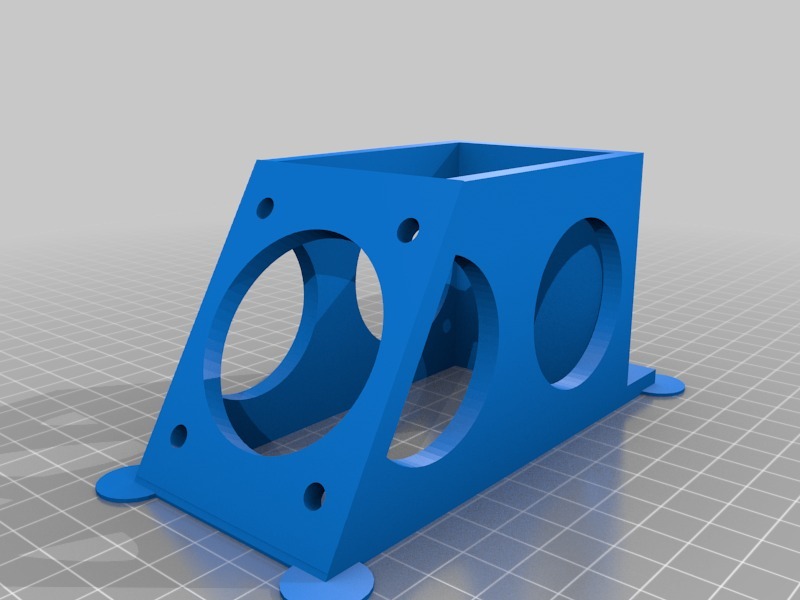 Rostock Max EZStruder Top Plate Mount with ears