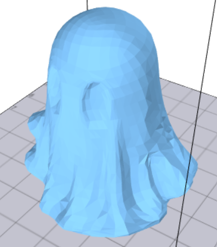 Miniatura 3 do modelo 3D Little cute ghost