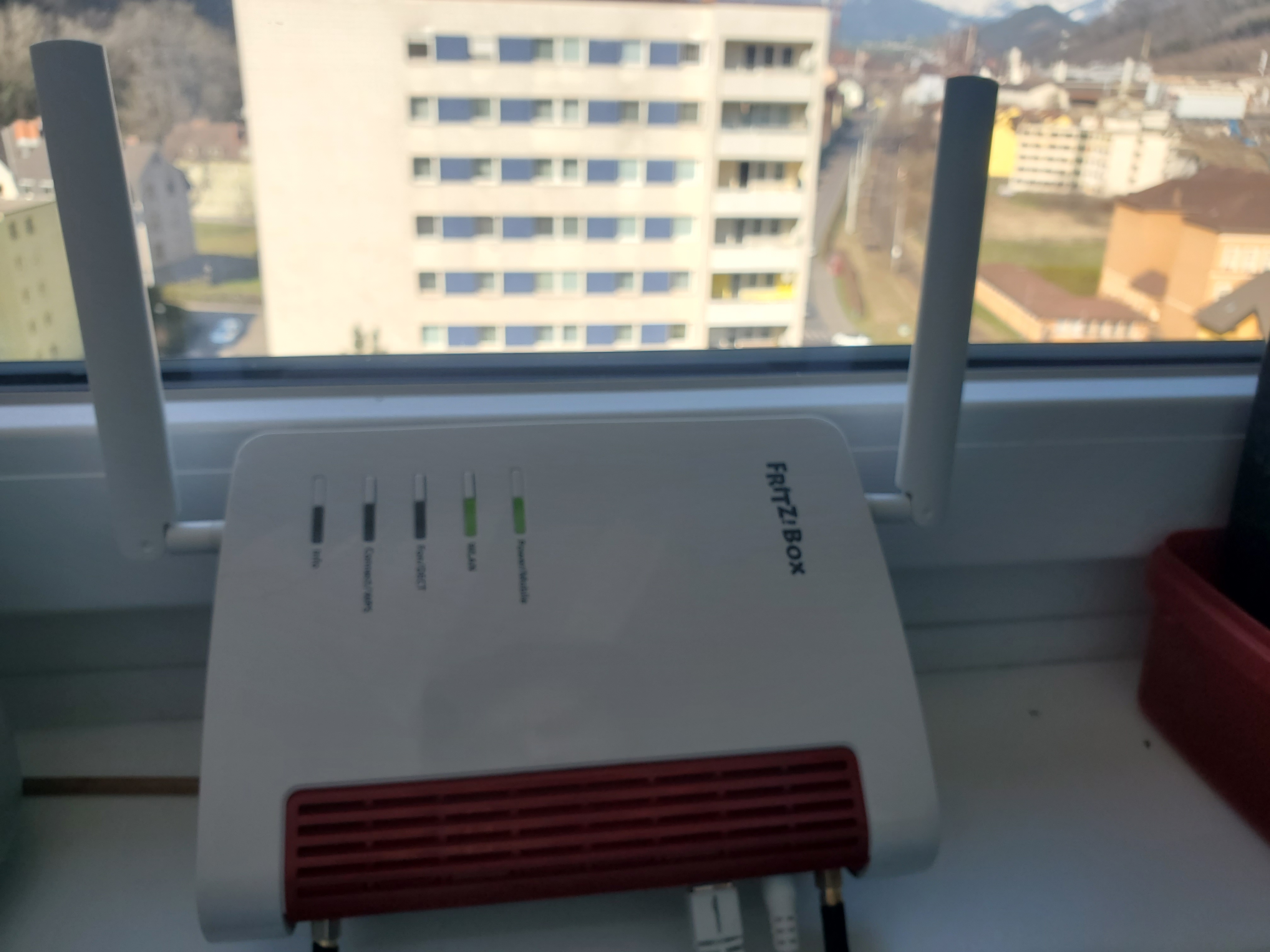 Fritzbox 6850 5g 45° Stand