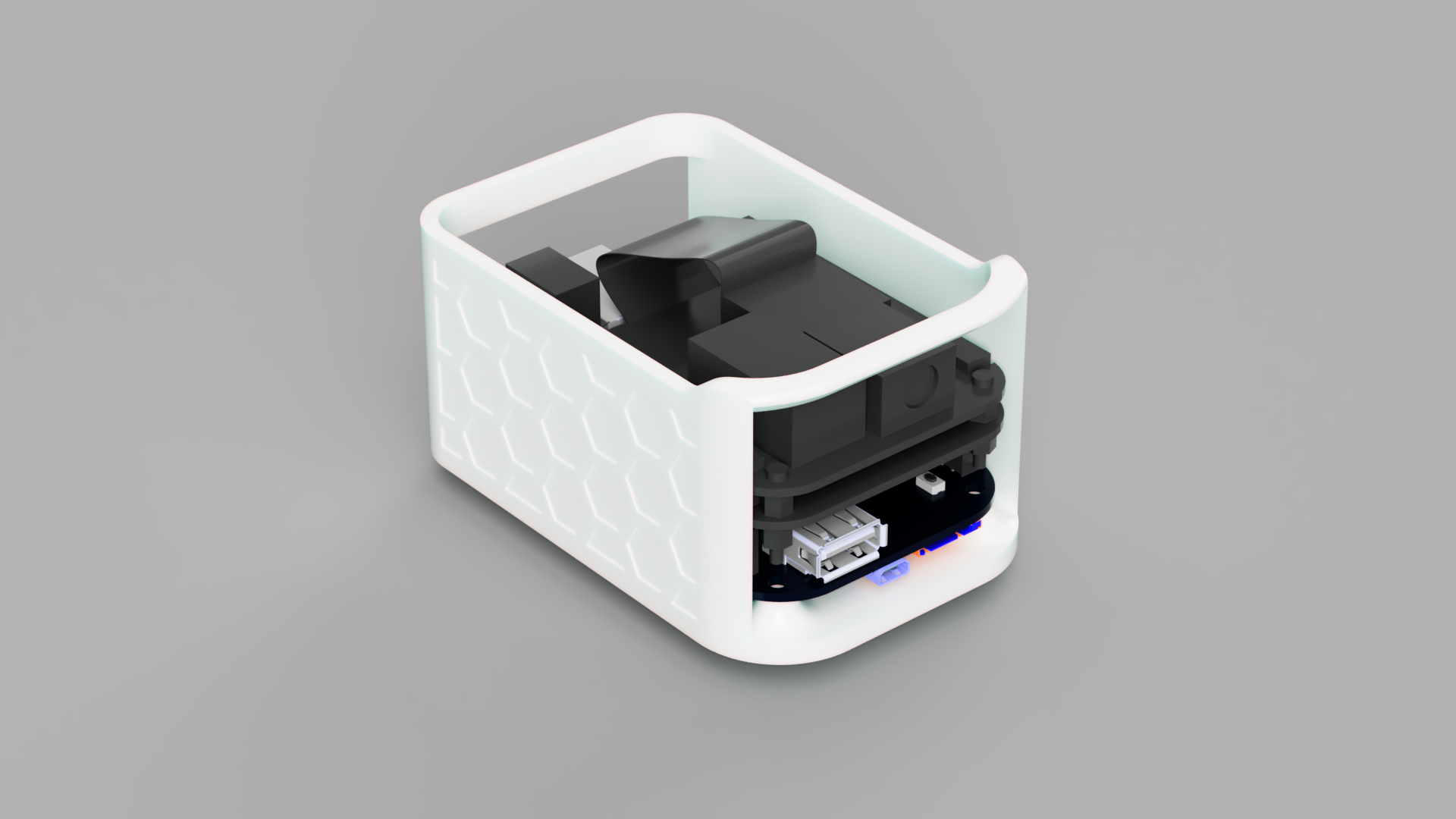 BeagleBone black and dlp 2000 case