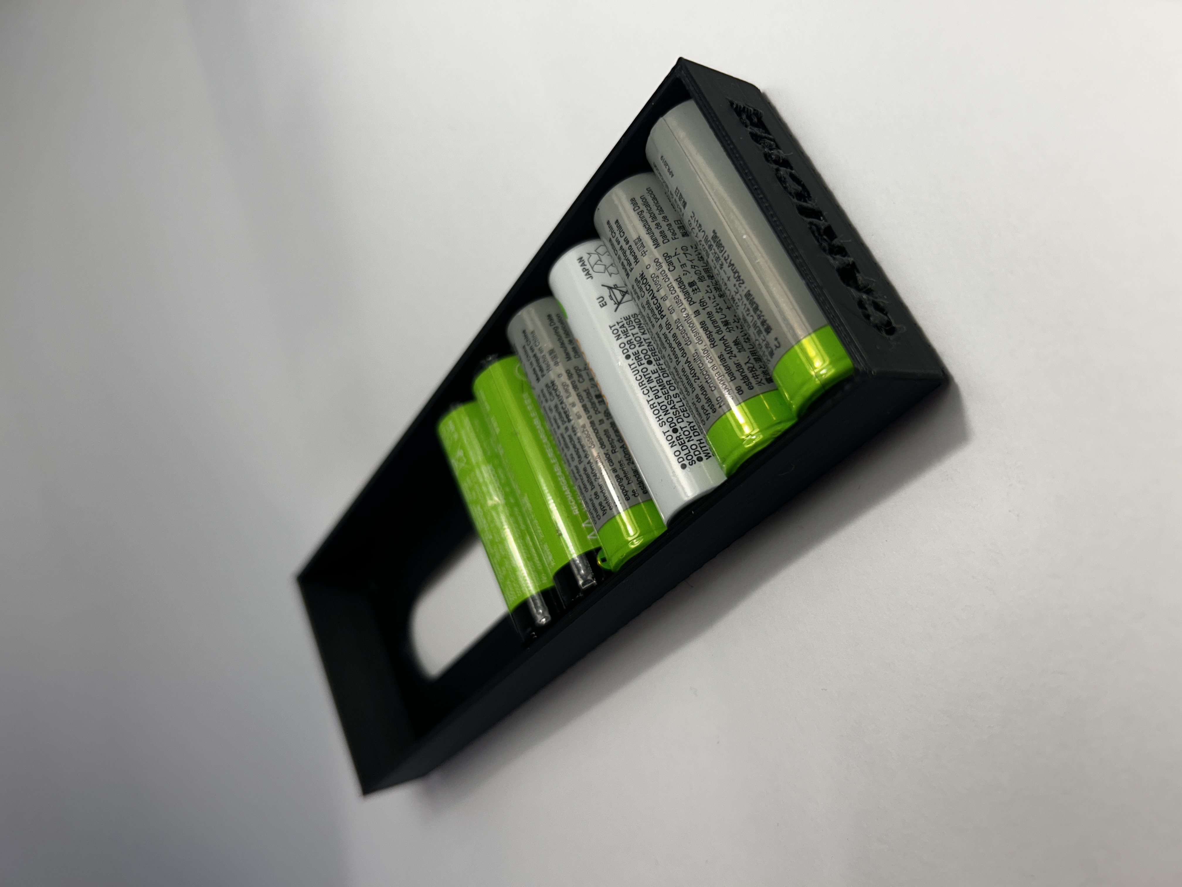 AA BATTERY BOX STORAGE by GEMA Srls | Download free STL model ...