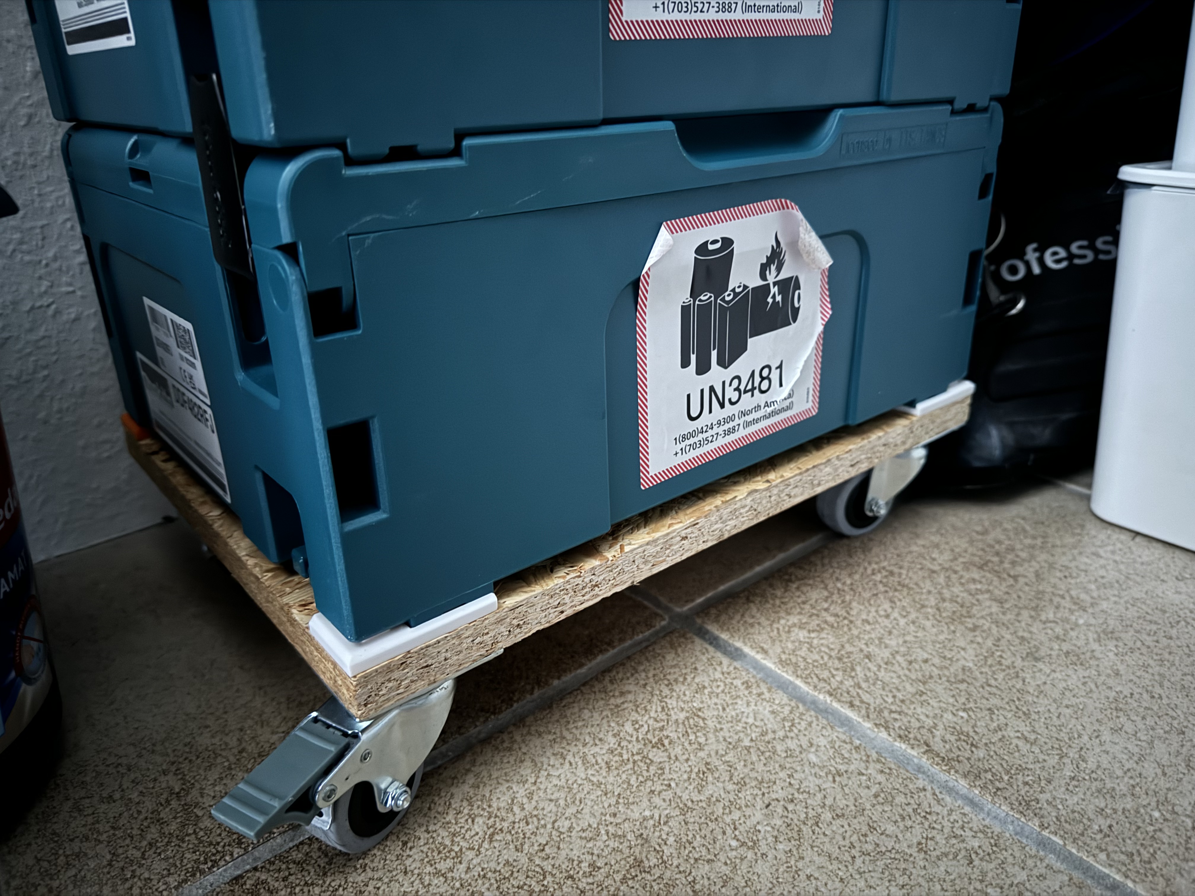 Makita Makpac Mounting Blocks Modified