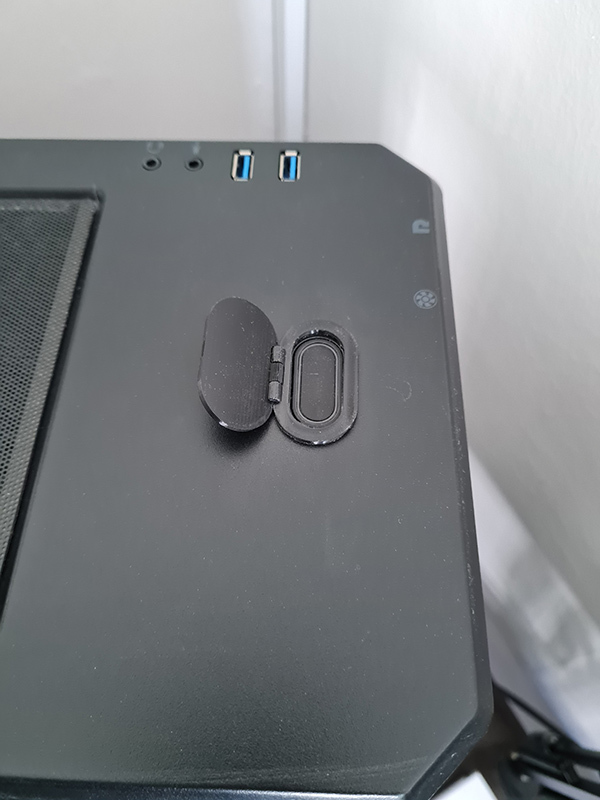 Miniatura 2 do modelo 3D Phanteks power button cover