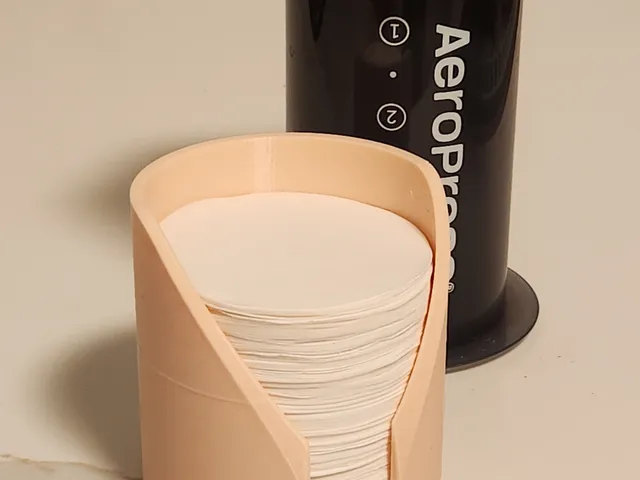 Simple Standard Aeropress Paper Filter Holder