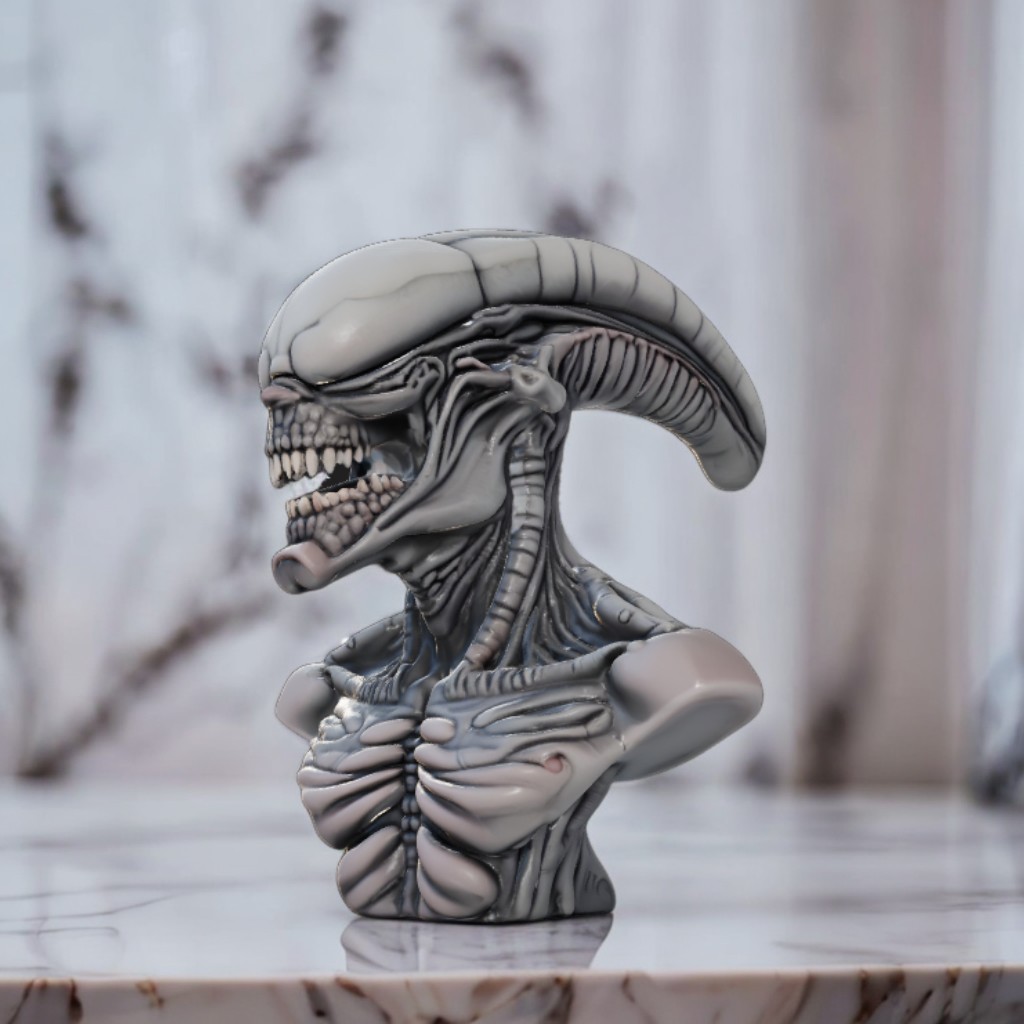 Xenomorf Statue