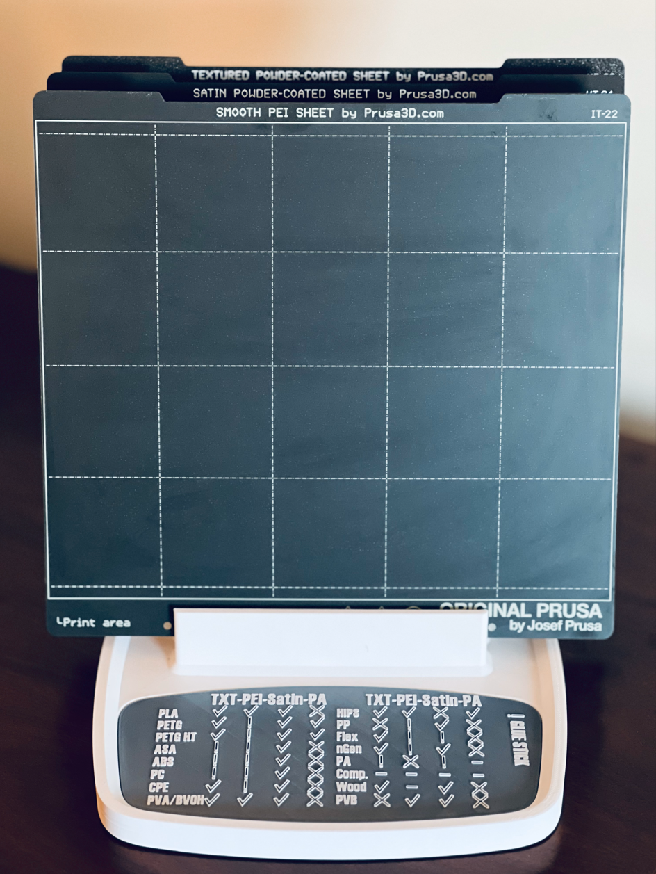 PRUSA Mk3 & Mk4 Flexible steel sheets - Project Leaf - Labels