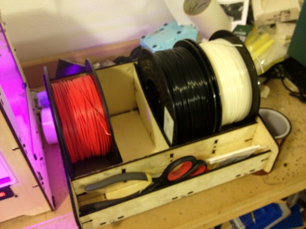 Makerbot Replicator Organizer by drandolph | Download free STL model ...
