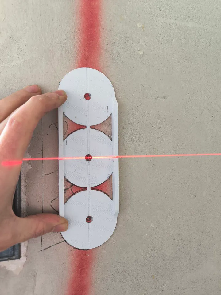 HTK TOOLS Bohrschablone Steckdose - Perfekte Löcher Für Elektro-Dosen