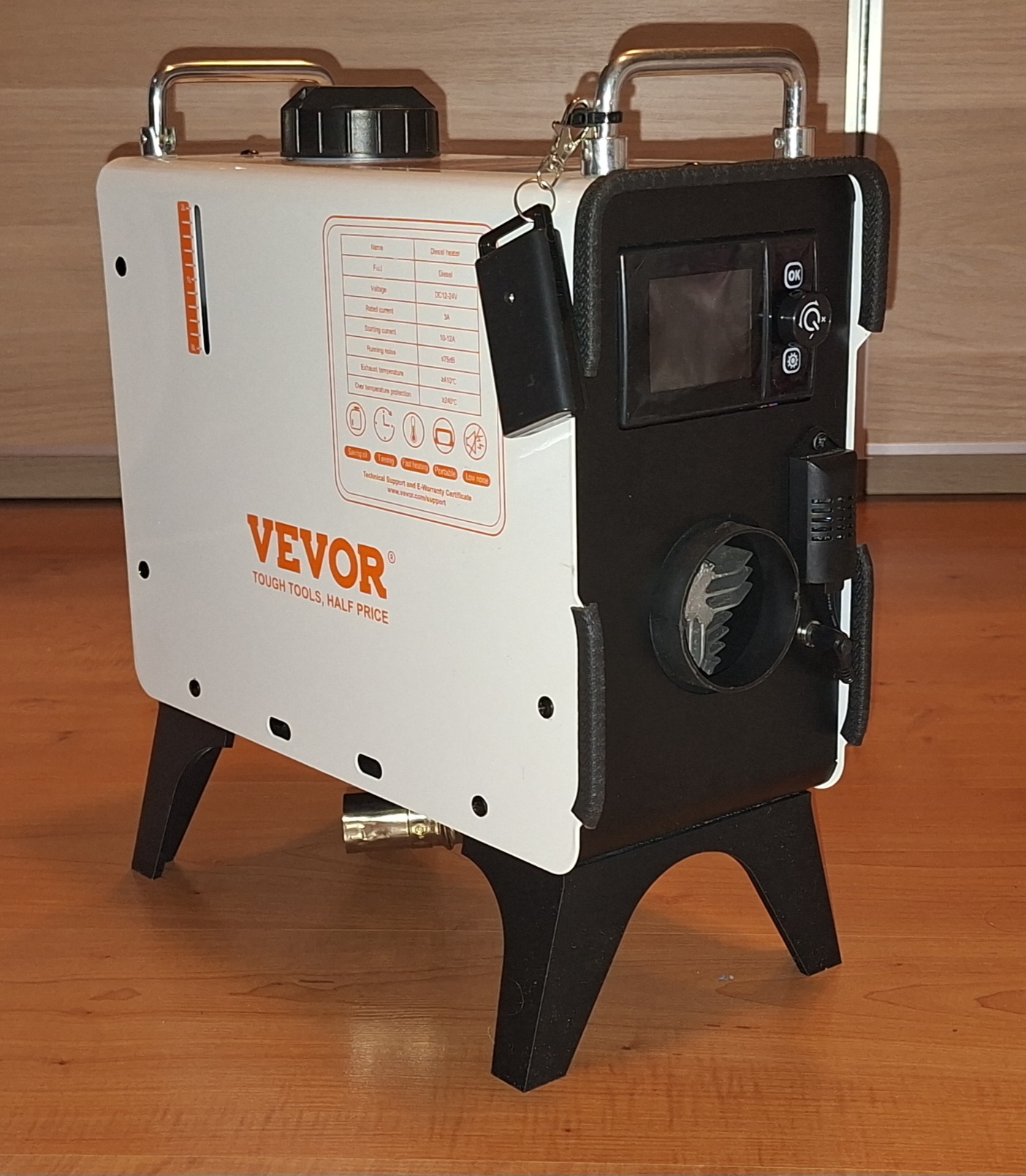Nohy nezávislé topení Vevor 2kw