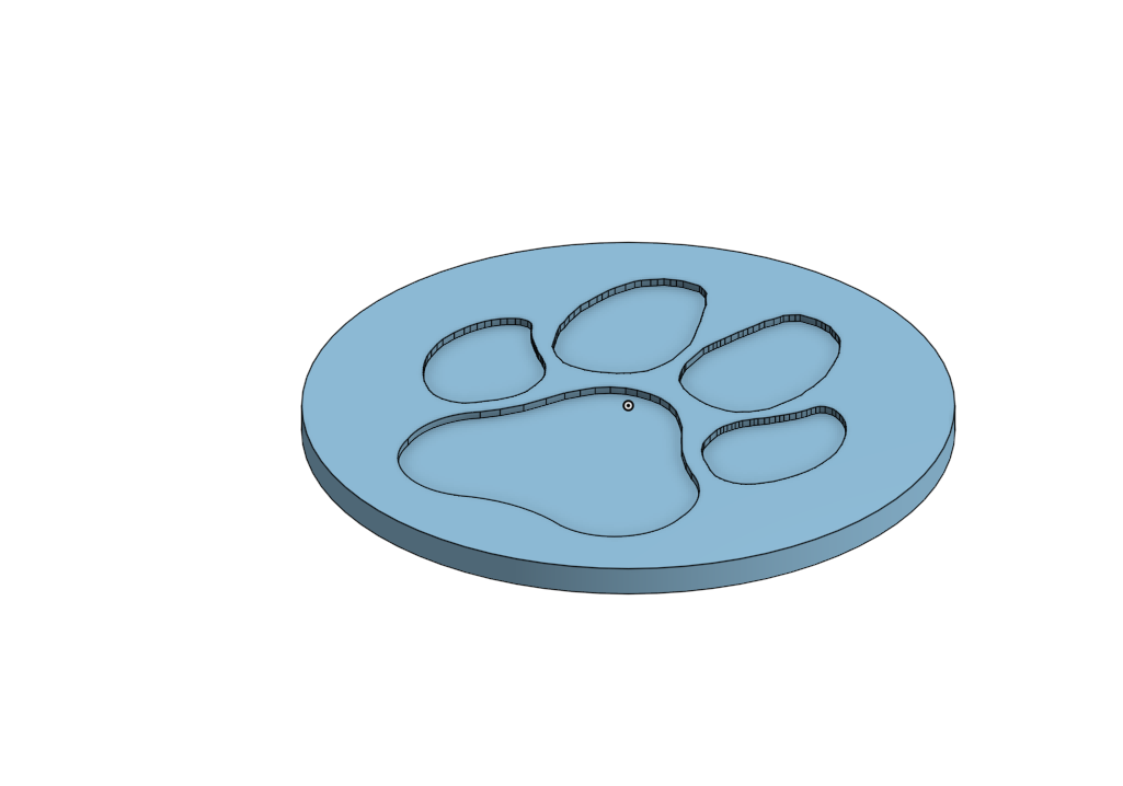 Dog Paw Coaster By Croweye Download Free STL Model Printables dog-paw-coaster-by-croweye-download-free-stl-model-printables