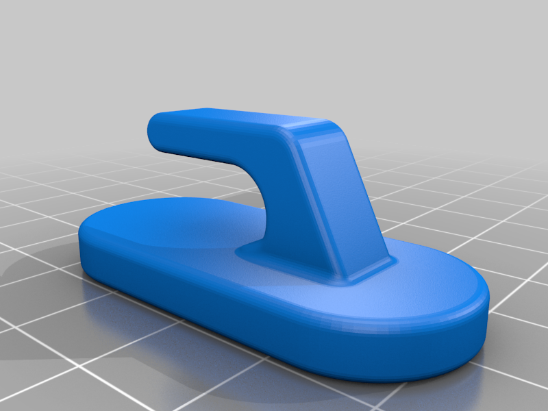 Miniatura 2 do modelo 3D Yet another wall hook