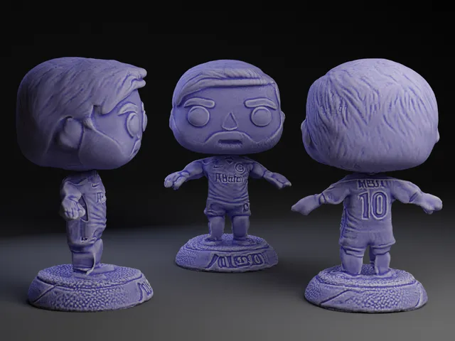 PSA Messi Funk@ P@p Bobble Head AI example