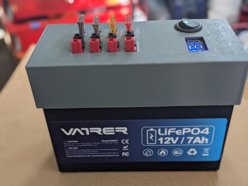Enhanced LiFePO4 Battery Cap