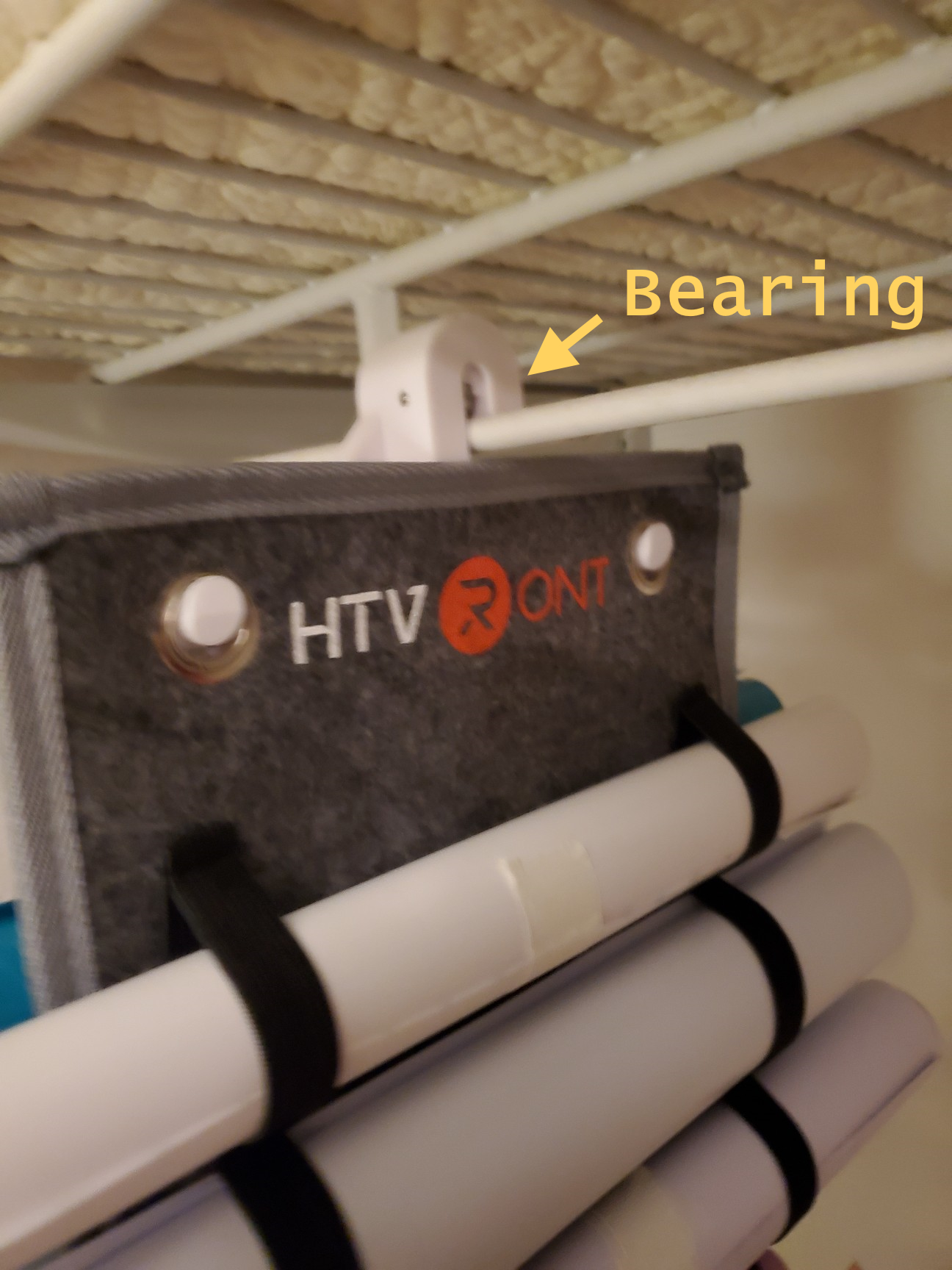 Vinyl Roll Hanger - Ball Bearing