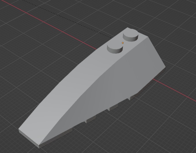 Lego compatible Wedge 6 x 2 Left 41748