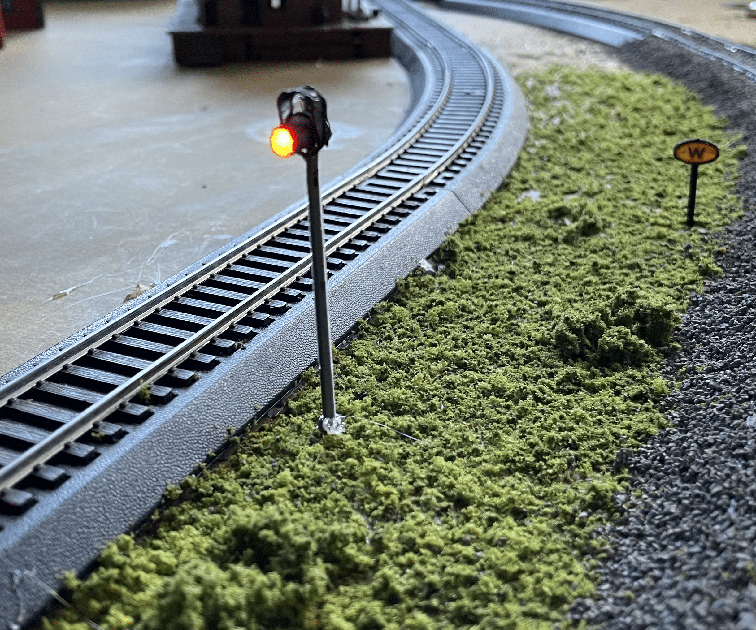 HO Scale Railroad Signal