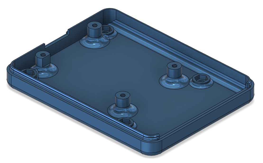 Miniatura 9 do modelo 3D Case for Waveshare Raspberry cm4 io base C