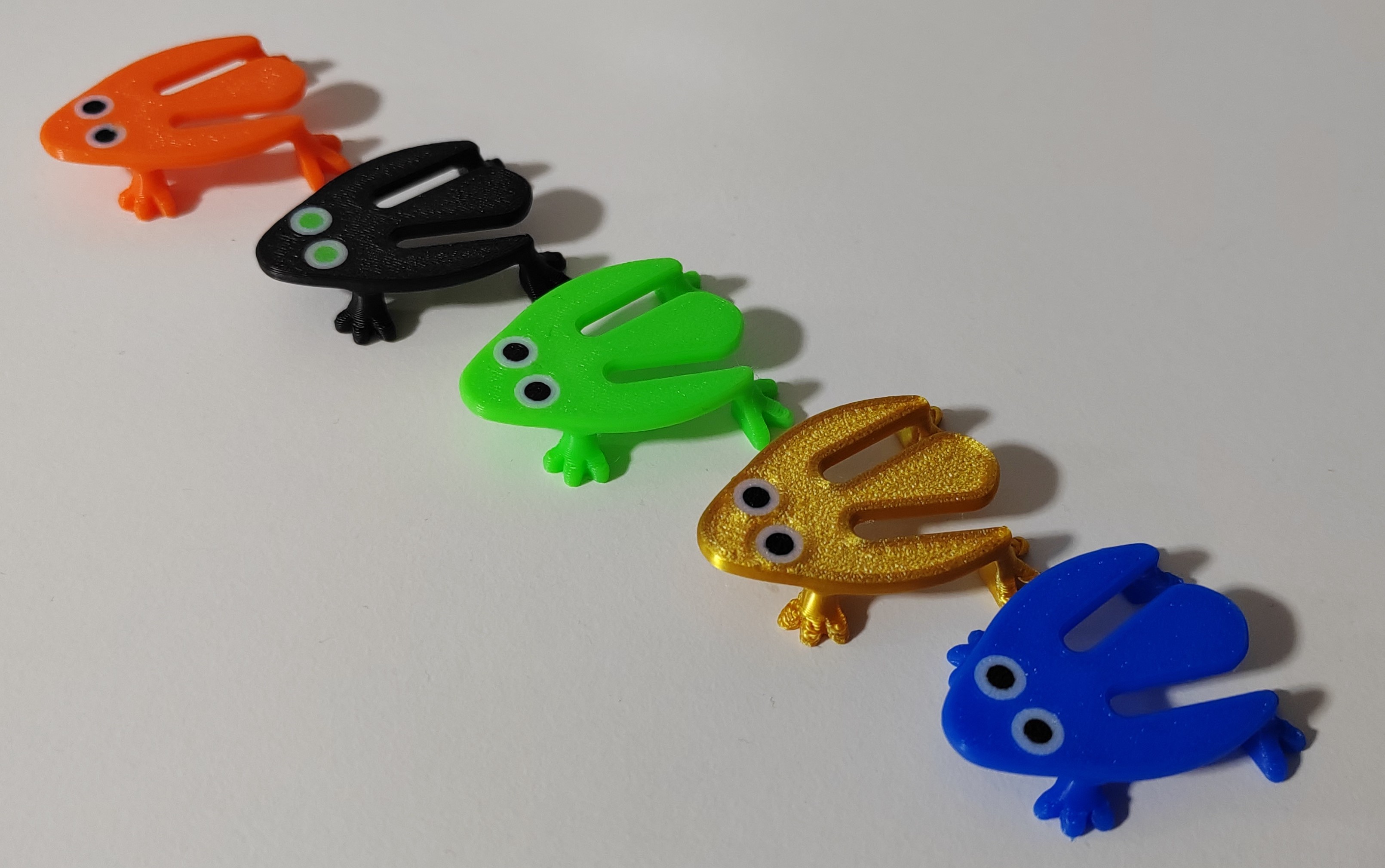 Miniatura 3 do modelo 3D Jumping Frog