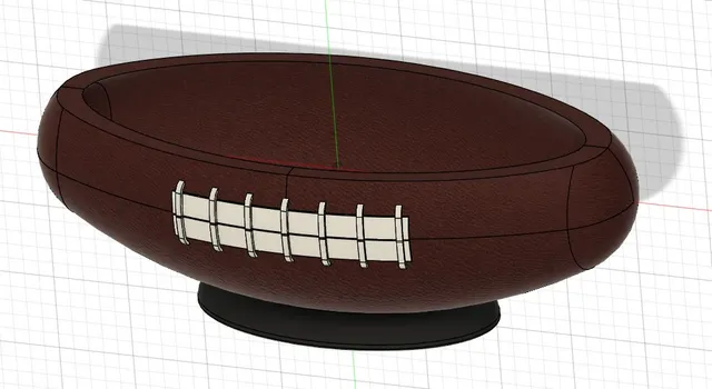 Snack bowl Football Style