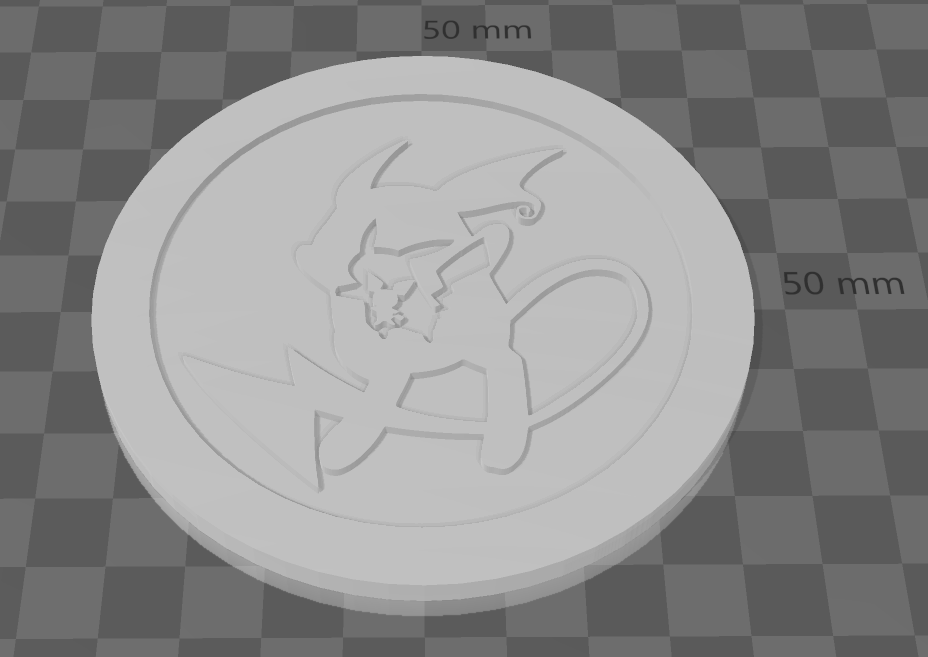 Miniatura 4 do modelo 3D Pokemon Evolution Silhouette Coaster Set