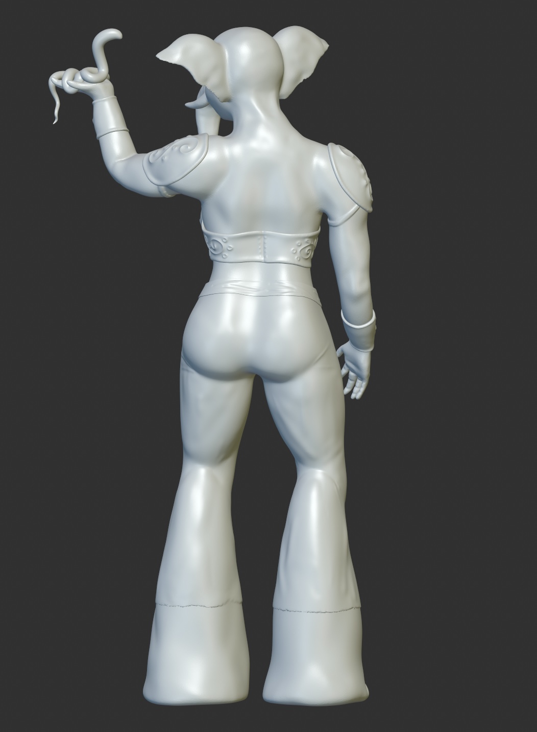 Miniatura 2 do modelo 3D Female Loxodon