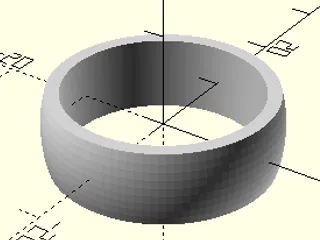Simple Ring Jewelry Customizer by Timid Possum | Download free STL ...