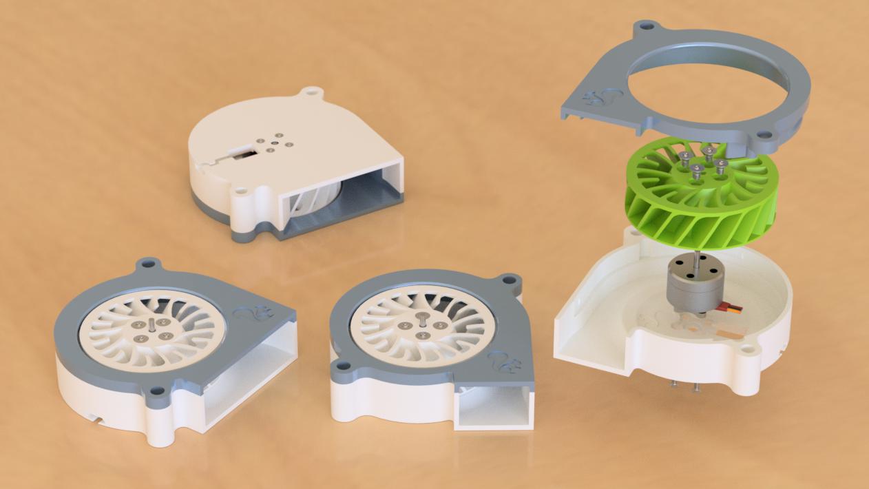 5015 SuperFan - Printed 5015 with insane air power
